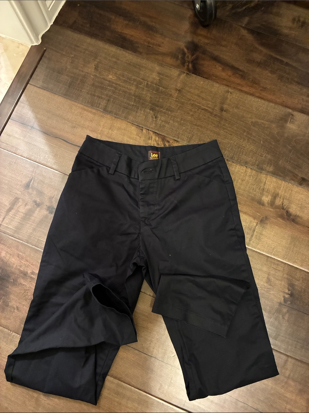 Lee Black Straight Leg Pants